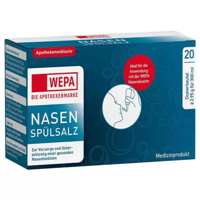 WEPA Nasaal spoelzout, 60X2.95 g