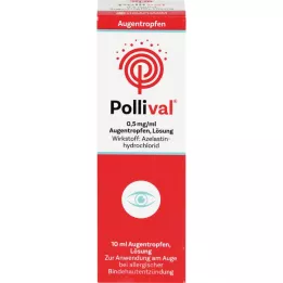 POLLIVAL 0,5 mg/ml oogdruppeloplossing, 10 ml