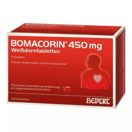 BOMACORIN 450 mg Meidoorn Tabletten, 200 stuks