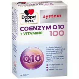 DOPPELHERZ Co-enzym Q10 100+vitaminesysteem Capsules, 60 Capsules