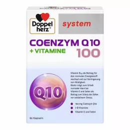 DOPPELHERZ Co-enzym Q10 100+vitaminesysteem Capsules, 60 Capsules