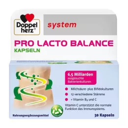 DOPPELHERZ Pro Lacto Balance systeemcapsules, 30 stuks