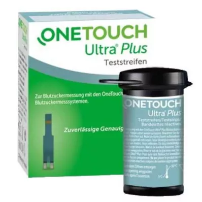 ONE TOUCH Ultra Plus teststrips, 1X50 stuks ONE TOUCH Ultra Plus teststrips, 1X50 stuks
