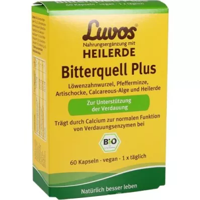 LUVOS Healing Earth Organische Bitterwell Plus Capsules, 60 Capsules