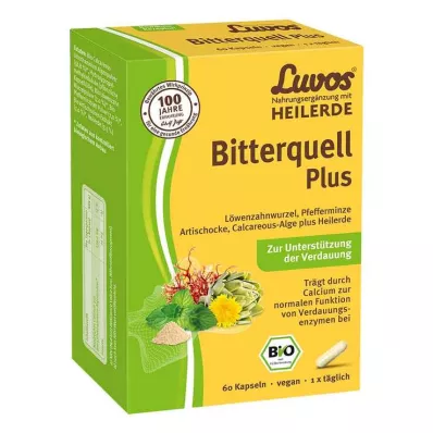 LUVOS Healing Earth Organische Bitterwell Plus Capsules, 60 Capsules LUVOS Healing Earth Organische Bitterwell Plus Capsules, 60 Capsules