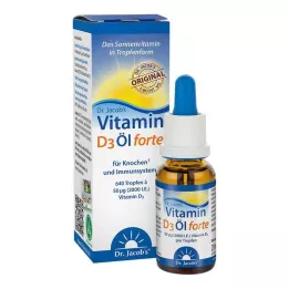 VITAMIN D3 ÖL forte Dr.Jacobsdruppels, 20 ml