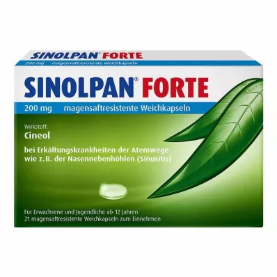 SINOLPAN® FORTE 200 mg zachte capsules, 21 st