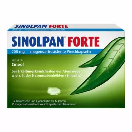 SINOLPAN forte 200 mg zachte capsules met enterische coating, 50 st