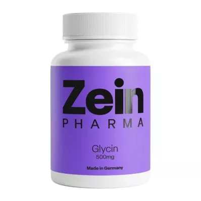 GLYCIN 500 mg in vegan.HPMC Capsules ZeinPharma, 120 stuks