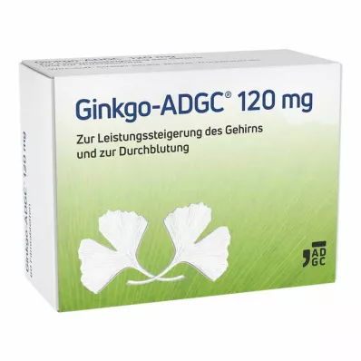 GINKGO ADGC 120 mg filmomhulde tabletten, 60 stuks GINKGO ADGC 120 mg filmomhulde tabletten, 60 stuks