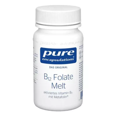 PURE ENCAPSULATIONS B12 Foliumzuur smeltpastilles, 90 stuks