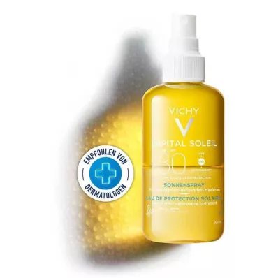 Vichy Ideal Soleil zonnespray + hyaluronzuur LSF 30, 200 ml