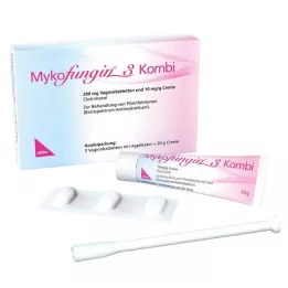 MYKOFUNGIN 3 Combi 200 mg vaginaal tabblad + 10 mg/g cre, 1 P