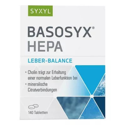 BASOSYX Hepa Syxyl tabletten, 140 stuks BASOSYX Hepa Syxyl tabletten, 140 stuks