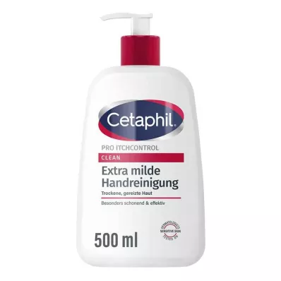 Cetaphil Pro Itch Control Clean extra milde handreiniging, 500 ml