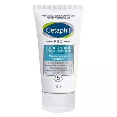 Cetaphil Pro Itch Control Repair gevoelige regenererende handcrème, 50 ml Cetaphil Pro Itch Control Repair gevoelige regenererende handcrème, 50 ml
