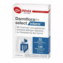 DARMFLORA plus geselecteerde intensieve capsules, 40 stuks