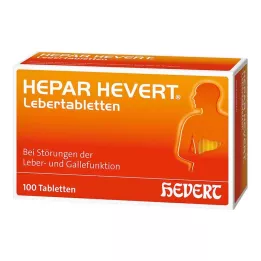 HEPAR HEVERT Levertabletten, 100 stuks