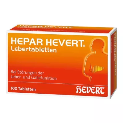 HEPAR HEVERT Levertabletten, 100 stuks HEPAR HEVERT Levertabletten, 100 stuks