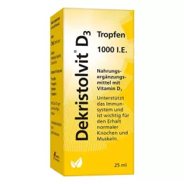 DEKRISTOLVIT D3 1000 I.U. druppels, 25 ml
