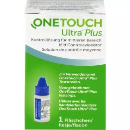 ONE TOUCH Ultra Plus-controlevloeistof medium, 3,8 ml