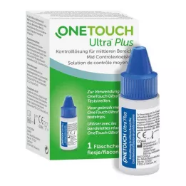 ONE TOUCH Ultra Plus-controlevloeistof medium, 3,8 ml