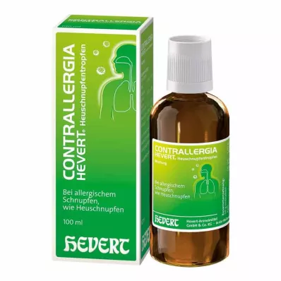 CONTRALLERGIA Hevert hooikoorts druppels mengsel, 100 ml CONTRALLERGIA Hevert hooikoorts druppels mengsel, 100 ml