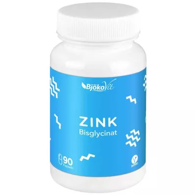 ZINK BISGLYCINAT 25 mg veganistische capsules, 90 stuks ZINK BISGLYCINAT 25 mg veganistische capsules, 90 stuks