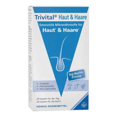 Trivital huid + haarcapsules, 56 stuks Trivital huid + haarcapsules, 56 stuks