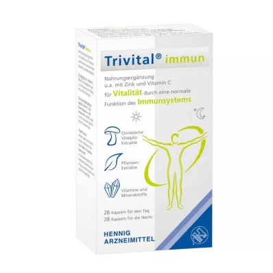 TRIVITAL immuuncapsules, 56 stuks