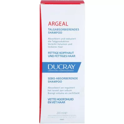 DUCRAY ARGEAL Shampoo tegen vet haar, 200 ml