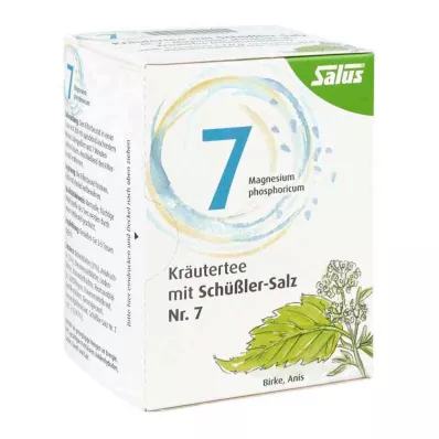 Kruidenthee met Schüsslerzout nummer 7 Salus Fbtl.(15 stuks)