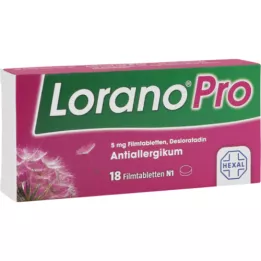 LORANOPRO 5 mg filmomhulde tabletten, 18 stuks