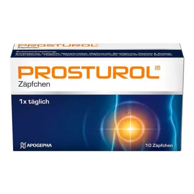 PROSTUROL Zetpil, 10 stuks PROSTUROL Zetpil, 10 stuks