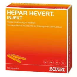 HEPAR HEVERT injecteer ampullen, 100X2 ml