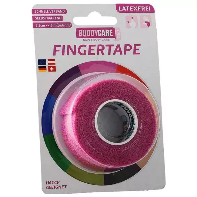 FINGERTAPE latexvrij BUDDYCARE MED roze, 1 st FINGERTAPE latexvrij BUDDYCARE MED roze, 1 st
