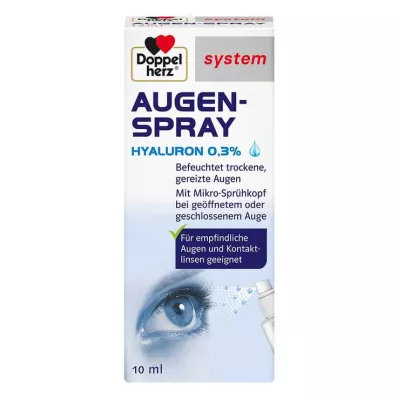 Doppelherz Oogspray Hyaluronzuur 0,3% systeem, 10 ml Doppelherz Oogspray Hyaluronzuur 0,3% systeem, 10 ml