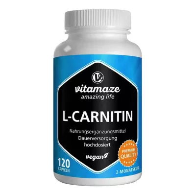 L-CARNITIN 680 mg veganistische capsules, 120 stuks