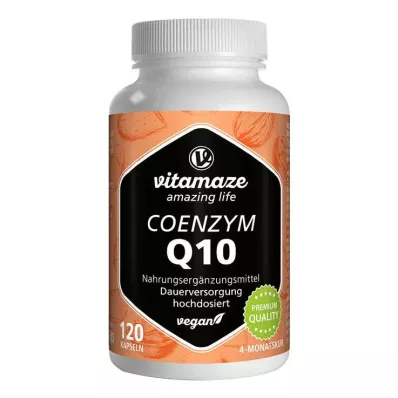 COENZYM Q10 200 mg veganistische capsules, 120 stuks COENZYM Q10 200 mg veganistische capsules, 120 stuks