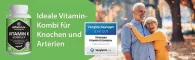 Instructions for use for Vitamine K complex K1 + K2 vegan capsules, 120 stuks - 1