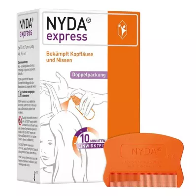 NYDA express pompoplossing, 2X50 ml