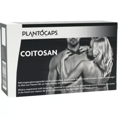 PLANTOCAPS COITOSAN Capsules, 60 stuks