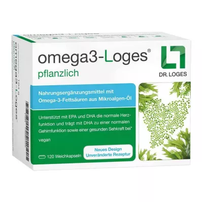 OMEGA3-Loges plantaardige capsules, 120 stuks