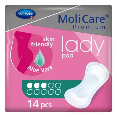 MOLICARE Premium wattenschijfje 3 druppels, 14 stuks MOLICARE Premium wattenschijfje 3 druppels, 14 stuks