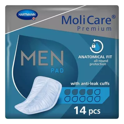 MOLICARE Premium MEN Pad 4 druppels, 14 stuks MOLICARE Premium MEN Pad 4 druppels, 14 stuks