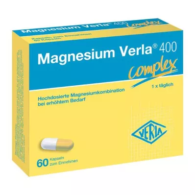 MAGNESIUM VERLA 400 capsules, 60 st