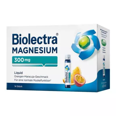 BIOLECTRA Magnesium 300 mg Vloeibaar, 14 st BIOLECTRA Magnesium 300 mg Vloeibaar, 14 st