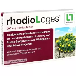 RHODIOLOGES 200 mg filmomhulde tabletten, 20 st