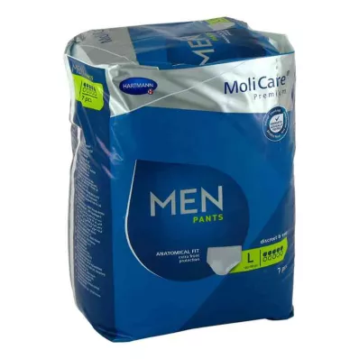 MOLICARE Premium MEN Broek 5 druppels L, 7 stuks MOLICARE Premium MEN Broek 5 druppels L, 7 stuks
