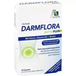 DARMFLORA Active Plus 100 miljard bacteriën+7 vitaminen, 40 stuks